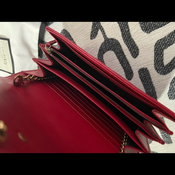 GG Marmont matelassé mini bag Red - Picture 3 of 4